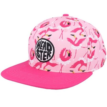 Headster - Rosa snapback Keps - Kids Dancing Queen Bubblegum Snapback @ Hatstore