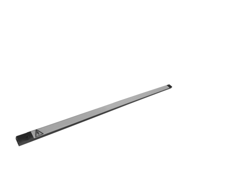 Aneta Lighting Scanled PRO 12/850 Benkarmatur 85 cm, 12 W, 3000 K Svart, Belysning