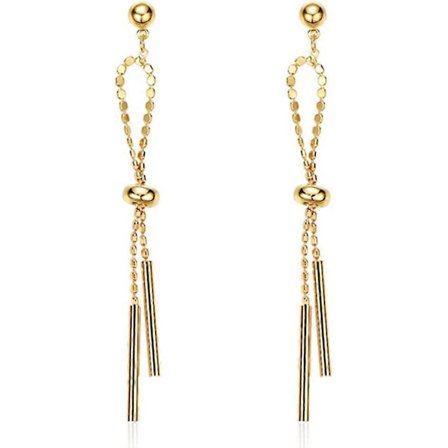 Øreringe, Dingle øreringe, Elegante fashionable øreringe til kvinder, Kæde Stud Dame øreringe til fest, dating, bryllup, smykke dekoration, gave til 