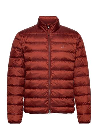 The Light Down Jacket Fodrad Jacka Röd GANT