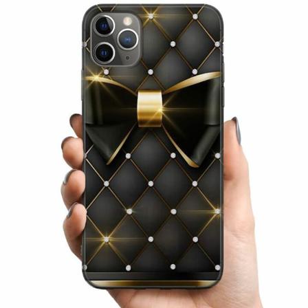 Apple Iphone 11 Pro Max Tpu Mobilskal Gyllene Rosett