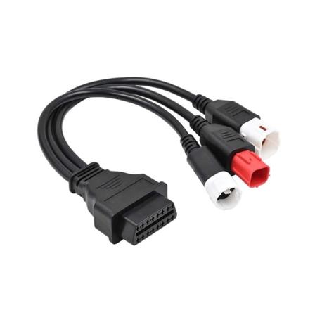 Diagnosekabel for Yamaha Kline Euro5 motorsykkel 16-pinners til 3-pinners