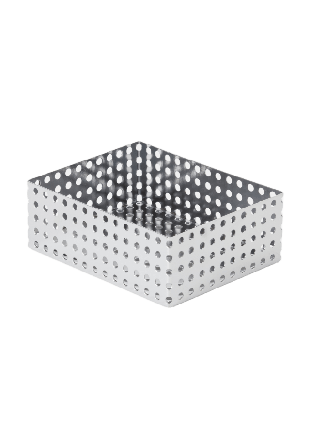 Åhléns Home Förvaringsbox i plåt 14x11 cm Förvaring Silver ONESIZE