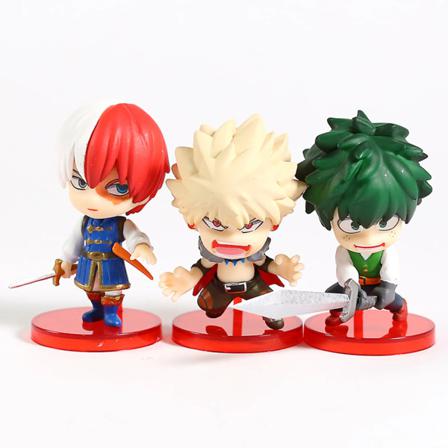My Hero Academia Dlt Green Och Izuku Todoroki Med Bombning