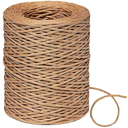 Paper Thread 150m Rattan Iron Paper Natural Thread Paper Macrame Rope, 2mm