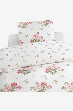 Borganäs of Sweden - 2-osainen setti New Dawn - Roosa - Pussilakanasetit - 150X210 - - Homeroom