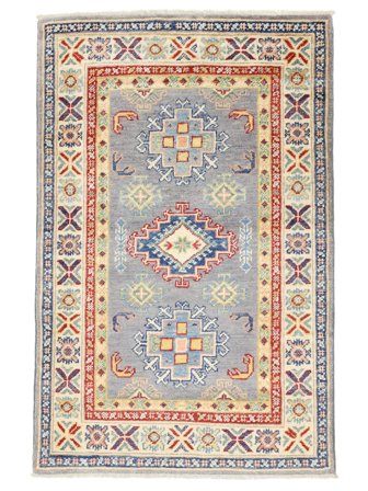 Kazak Fine Rug 79X120 Wool, Afghanistan