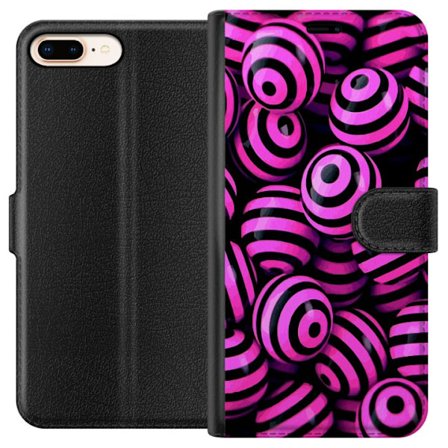 Kompatibelt Plånboksfodral till Apple Apple iPhone 8 Plus Möster