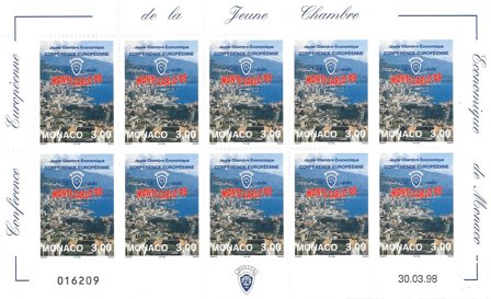 Monaco 1998 - YT 2157 - Postfrisk miniark