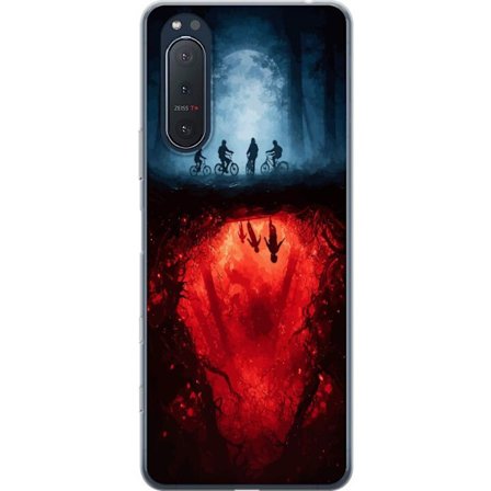 Kompatibelt Mobilskal till Sony Sony Xperia 5 II Dark Forest Rift