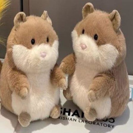 Jellycat Bartholomew kosedyr, myk og komfortabel, perfekt for barn, Valentinsdagsgaver, samleobjekter, hamster.