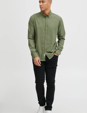 Solid Sdpete Sh - Khaki green - XXL