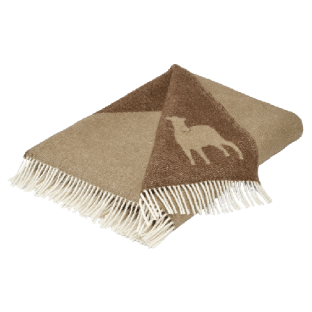 Shepherd Lennie Filtar & plädar Unisex Brun 140x240 cm