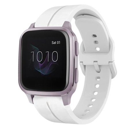 Garmin Venu SQ Klockarmband i Silikon - Vit