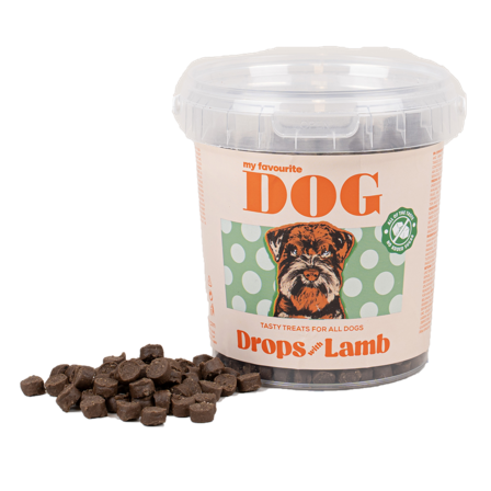 My favourite DOG - Dråper med lam 500 g - Hund - Hundegodbiter & tyggebein - Belønningsgodbiter for hund - ZOO.no