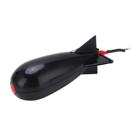 Syöttikone Karpille Suuri Pommi Kelluva Uistin Syöttipidike Kalastussyötti Pesätyökalu Musta