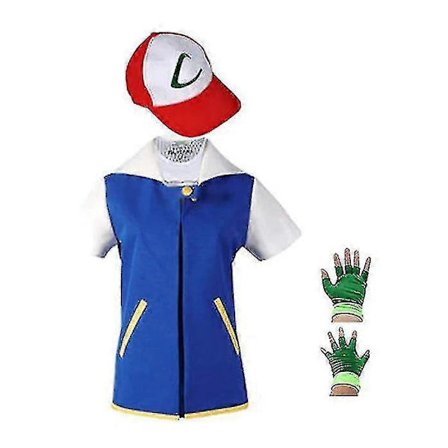 Pokémon Ash Ketchum Anime Jacka Set_y