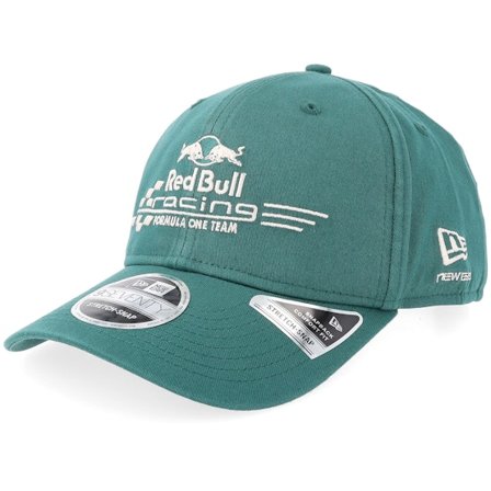 New Era - Motor Grønn adjustable Caps - Red Bull F1 26 Washed 9SEVENTY Dark Green Dad Cap @ Hatstore