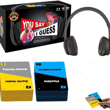 Sorry What Game, You Say I Guess, Ocensurerade Läppläsningsspel för Fest