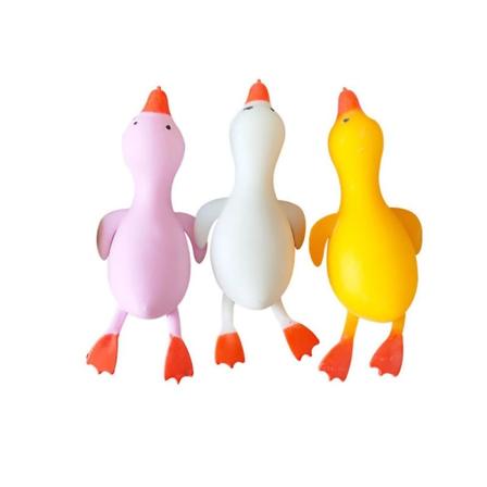 3 stk Søde Tegneserie Andestressbold Legetøj Stressaflastende Klem Legetøj Dyr Anti Stress Til Børn Voksne Gave Fidget Legetøj