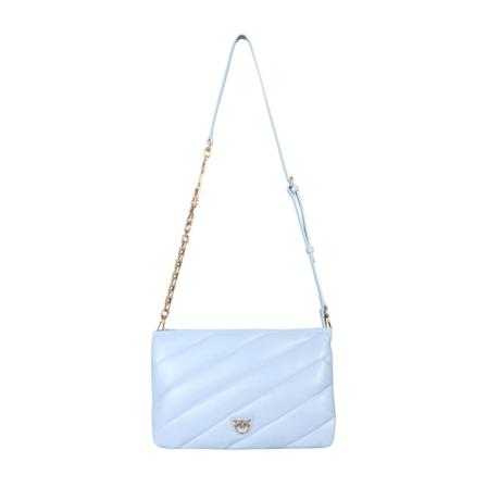 Pinko, Cross Body Bags Blauw, Dames, Maat:ONE Size
