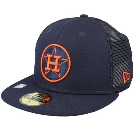 New Era - Azul fitted Gorra - Houston Astros MLB22 Batting Practise 59FIFTY Navy Fitted @ Hatstore