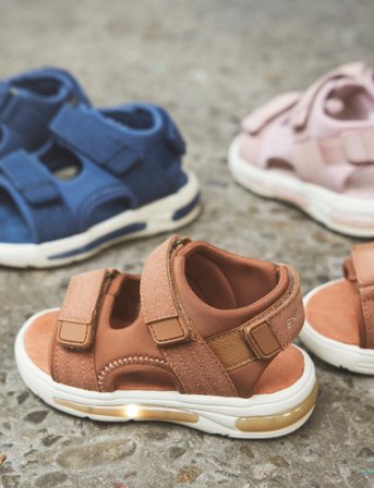 En Fant Sandals Velcro W. Light - Pink - 32