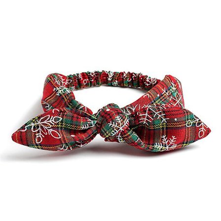 Kvinner, nye, hode, jul, kors, hårbånd, holder, bånd, knute, jenter, scrunchie, elastisk, år, snøfnugg, hårbånd, gaver, hestehale, kanin