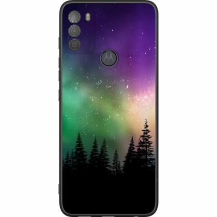 Motorola Moto G50 Svart Skal Northern Lights