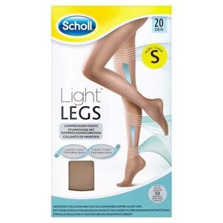 Scholl Light Legs Tights 20 Den Färg Carne Taglia S 1 Pezzo°