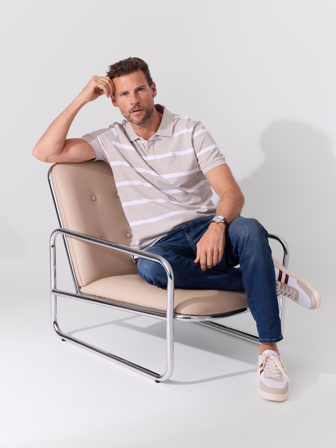 Morgan stripete pique