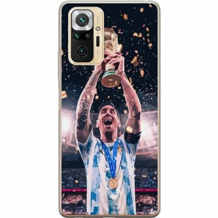 Xiaomi Redmi Note 10 Pro Genomskinligt Skal Messi