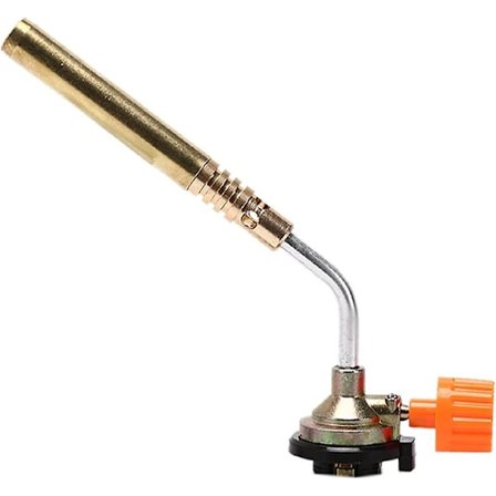 Gasbrænder Blæsebrænder Flammebrænder Hoved Flammekaster Brænder Butangas Blæsebrænder Håndtænding Brænder til Camping Madlavning Picnic 