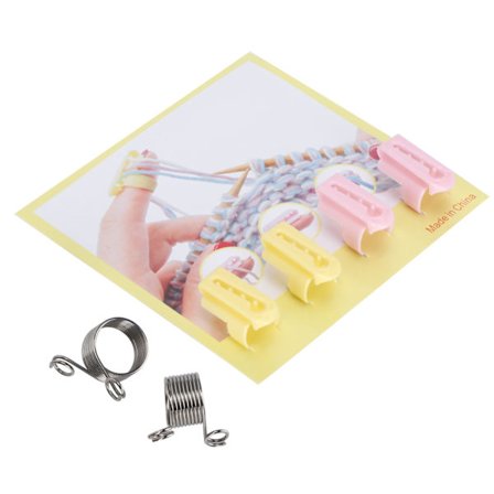 6 kpl:n lankaohjain neulepuseron sormenpidike neulansuojakuppi muovinen ompelutarvikkeet