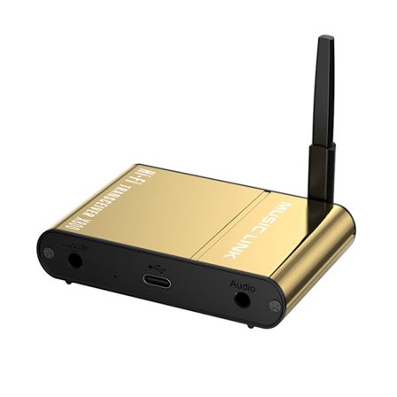 Bluetooth-kompatibel 5.2-mottagare för hemstereo Hifi Musik Streaming HiFi trådlös adapter Låg latens långa räckvidder