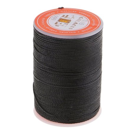 Vokset polyestertråd for smykkelaging, perletråd 0,55 mm høystyrke voksbelagt snor for lærsøm, håndsøm, håndverksprosjekter, slitesterk