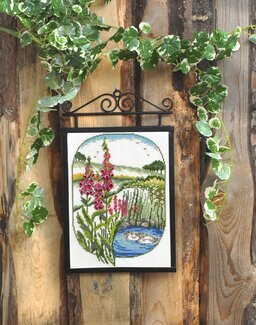 Broderikit Broderi Lantlig idyll