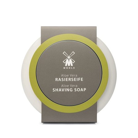 Mühle Shaving Barbersæbe i skål, Aloe Vera, 65 gr., Hår, Skægpleje, Skægshampoo