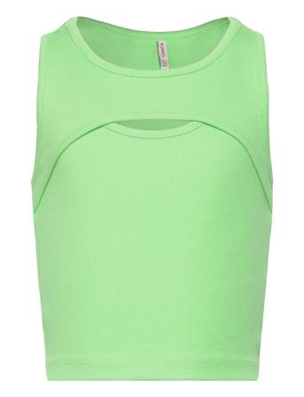 Kognessa S/L Cut Out Top Box Jrs T-shirts Sleeveless Grønn Kids Only*Betinget Tilbud