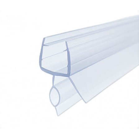 1 stk. bruseafdækning 70 cm til 8 mm glas, brusekabine tætningsliste