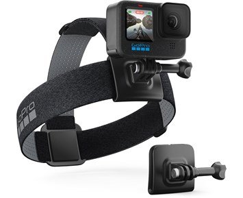 GoPro Head Strap 2.0 - Huvudrem med avtagbart fäste för GoPro-actionkameror