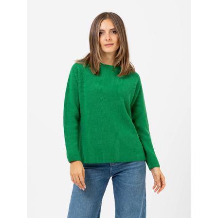 Stimm, Round-neck Knitwear Groen, Dames, Maat:M