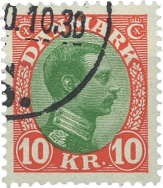 Danmark 1928 - AFA 177 - Stemplet