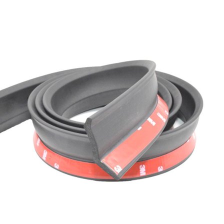 Yleiskäyttöinen autotallin oven kumitiiviste, 3m, monitoiminen pohjatiiviste, säänkestävä ovitiiviste