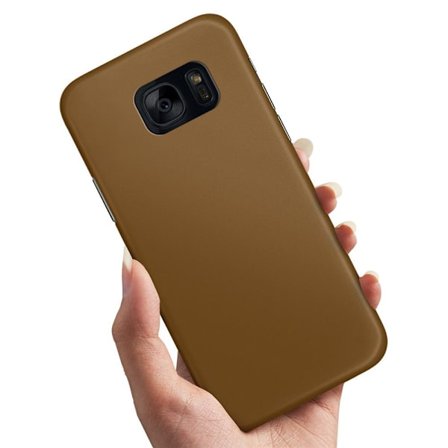 Samsung Galaxy S7 - Cover/Mobilcover Brun