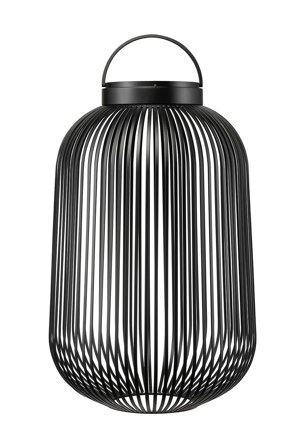 Blomus - LED-lampe Lito L 49 cm - Sort - Genopladelige lamper - Fra Homeroom