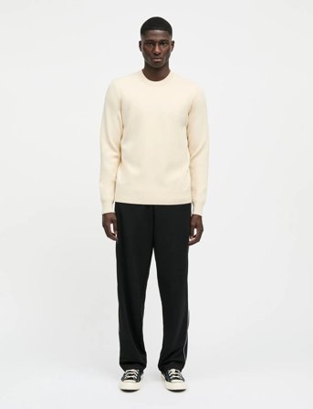 Mads Nørgaard Urban Chase Knit - Cream - L