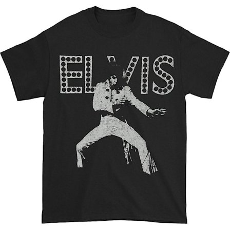 Elvis Presley Dance In Lights Vanlig T-shirt för män