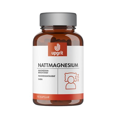 Upgrit Nattmagnesium 90 kapslar