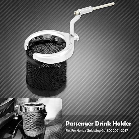Goldwing Gl1800 Motorsykkeltilbehør | Goldwing Gl1800 Chrome Accessories - Motorsykkelflaskeholder